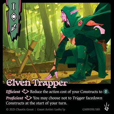 Elven Trapper (GMW091/189) [Rotborn Expansion]