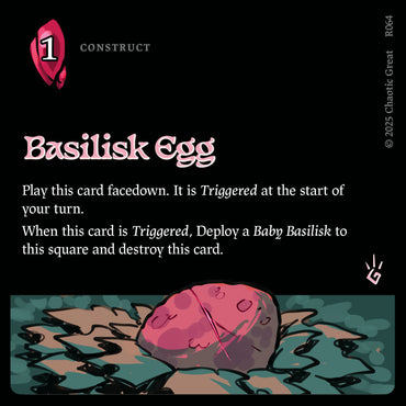 Basilisk Egg (R064) [Rotborn Expansion]