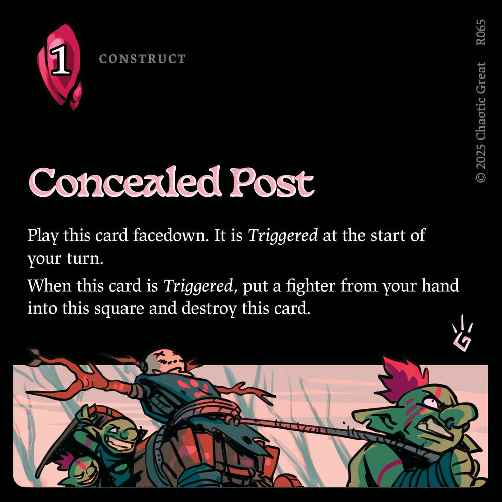 Concealed Post (R065) [Rotborn Expansion]