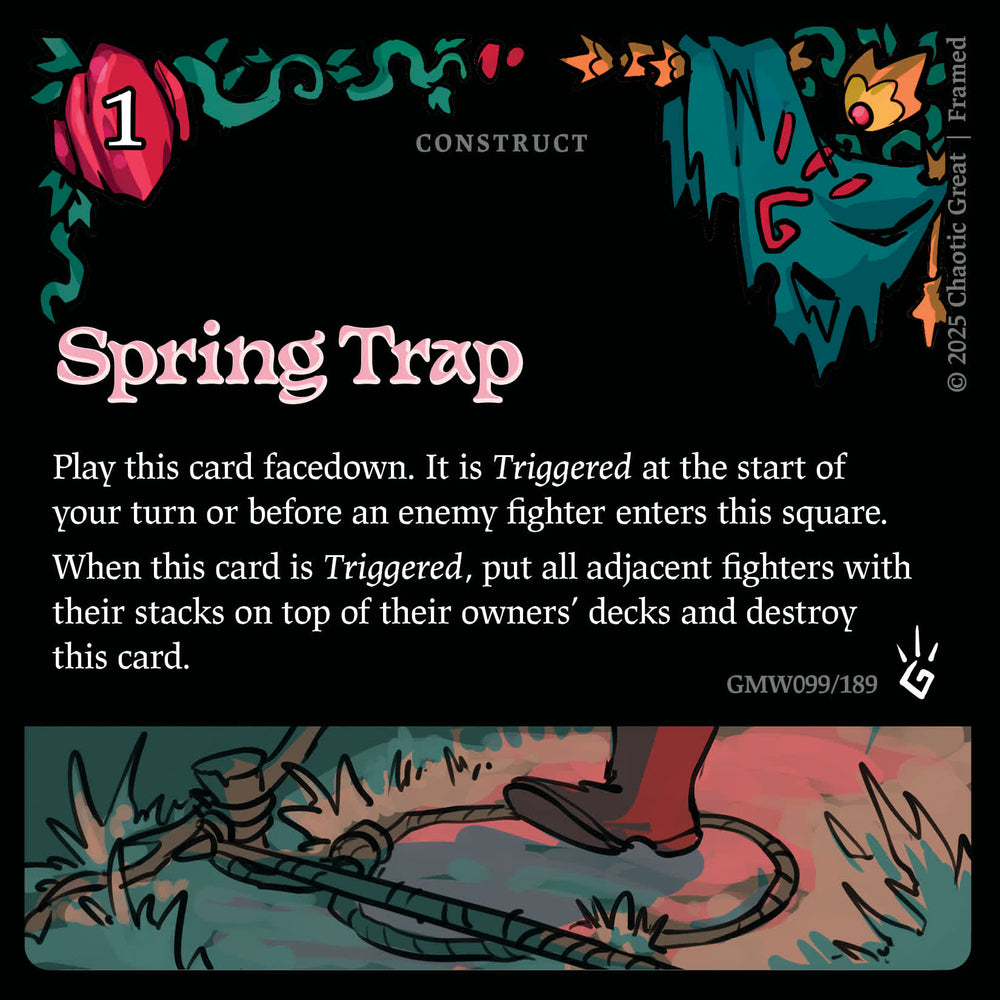 Spring Trap (GMW099/189) [Rotborn Expansion]