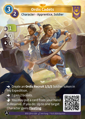 Ordis Cadets (BTG-129-U-329) (PHYSICAL) (UNIQUE)