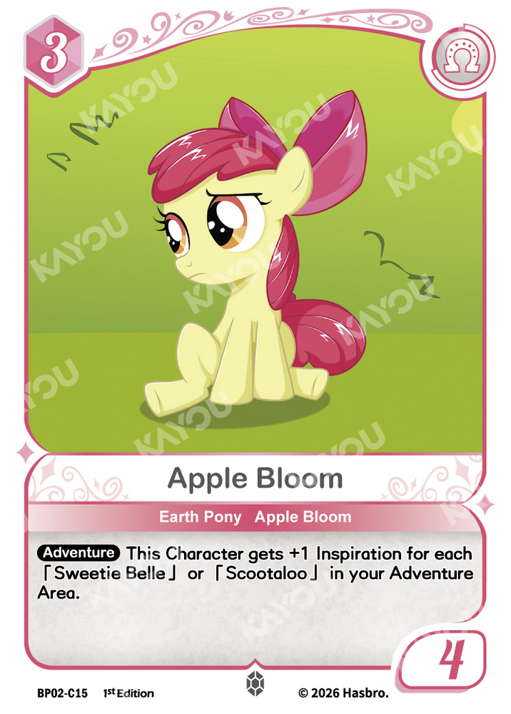 Apple Bloom (BP02-C15) [Discord]