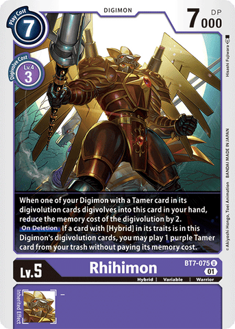 Rhihimon [BT7-075] [Next Adventure]