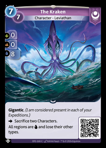 The Kraken (BTG-168-C) (PHYSICAL)