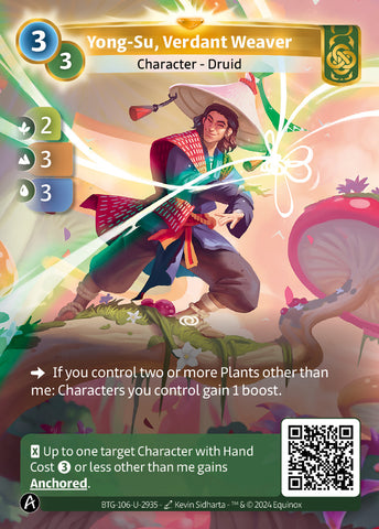 Yong-Su, Verdant Weaver (BTG-106-U-2935) (PHYSICAL) (UNIQUE)