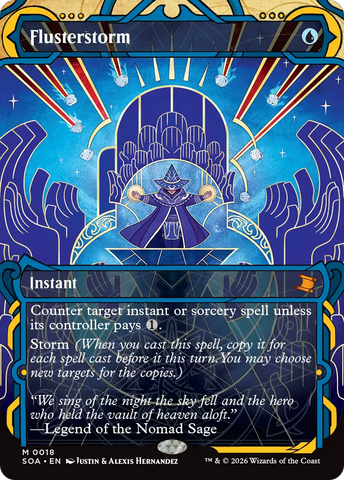 Flusterstorm (Japanese) [Secrets of Strixhaven: Mystical Archive]