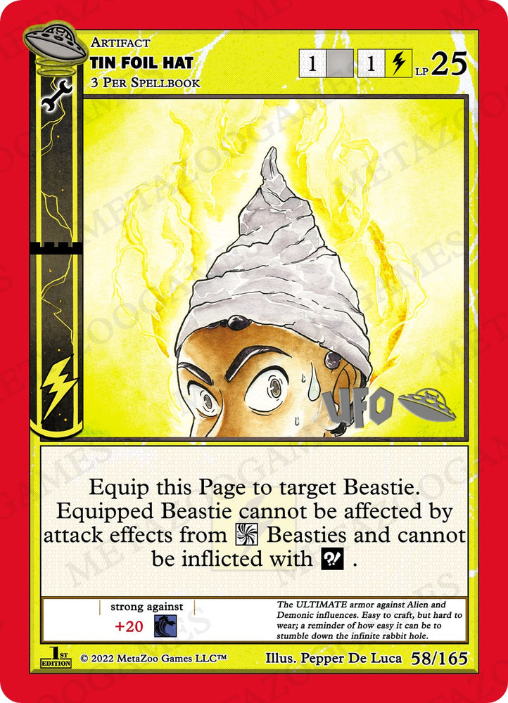 Tin Foil Hat [Cryptid Nation: UFO First Edition Spoiler Pack]