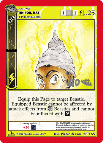 Tin Foil Hat [Cryptid Nation: UFO First Edition Spoiler Pack]
