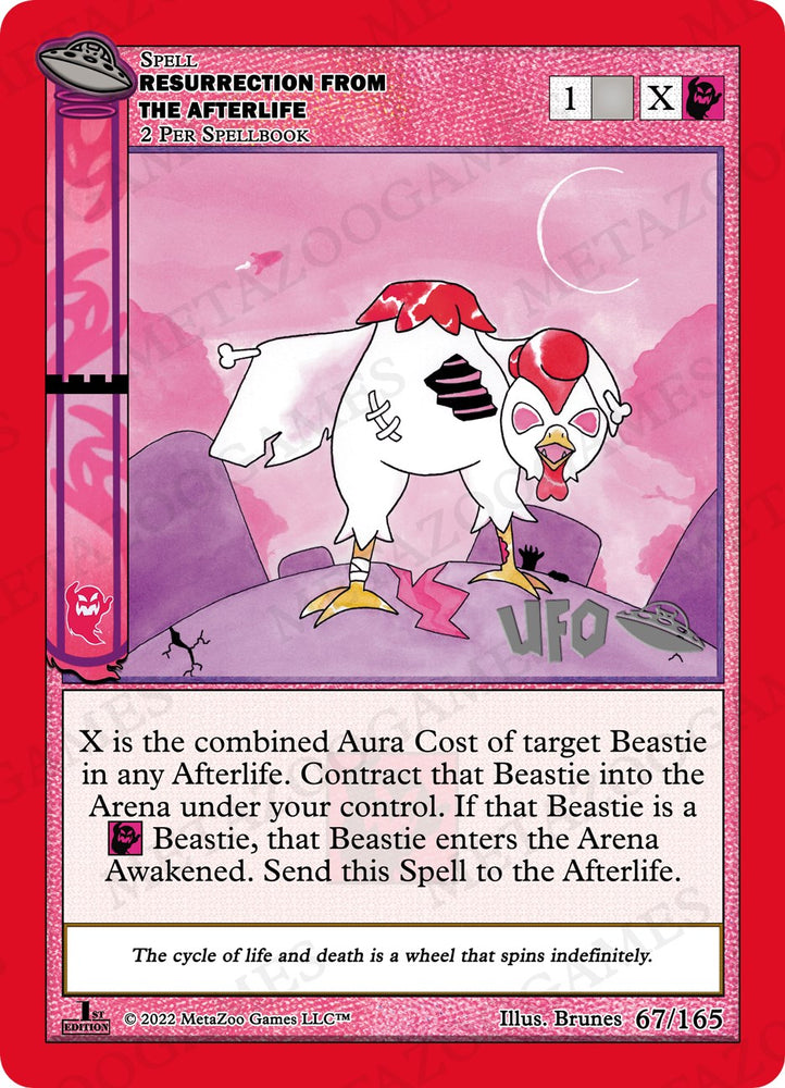 Resurrection From The Afterlife [Cryptid Nation: UFO First Edition Spoiler Pack]