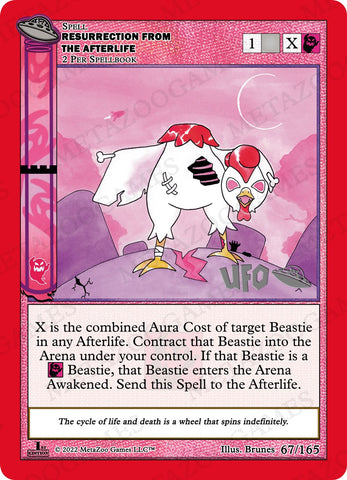 Resurrection From The Afterlife [Cryptid Nation: UFO First Edition Spoiler Pack]