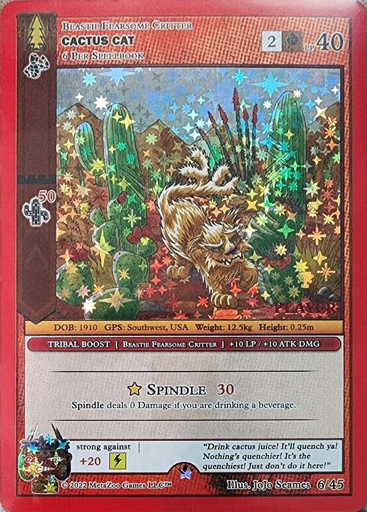 Cactus Cat [Caster's Cup Promo Cards]