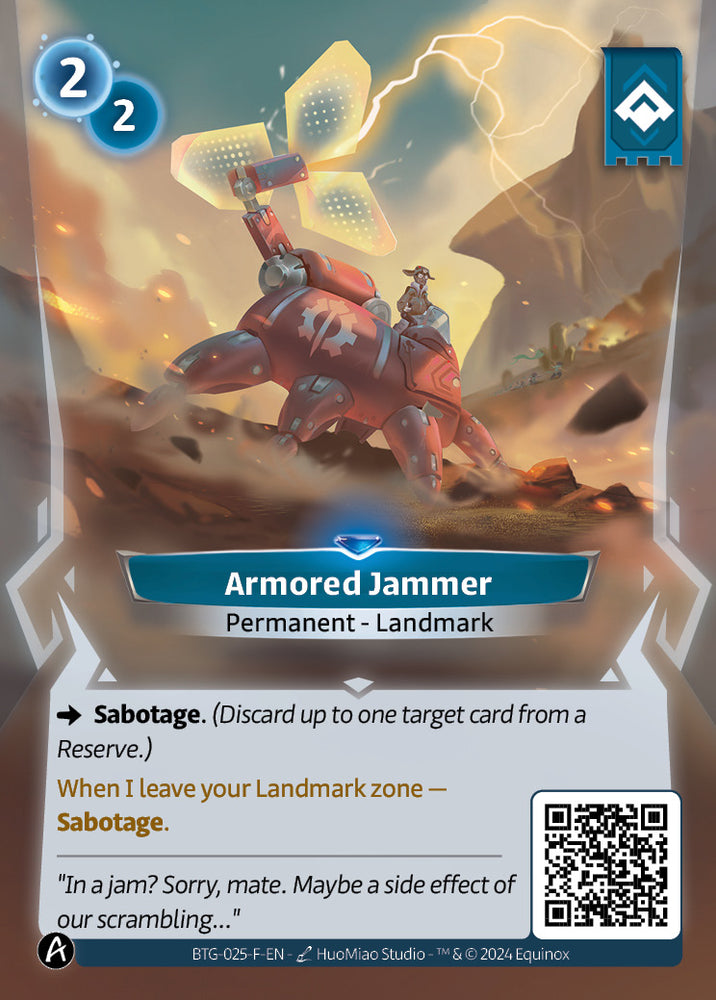 Armored Jammer (BTG-025-F) (PHYSICAL)