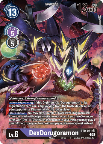 DexDorugoramon [BT9-081] (Alternate Art) [X Record]