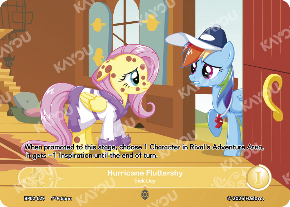 Hurricane Fluttershy (BP02-C29) [Discord]