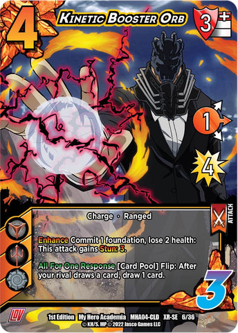 Kinetic Booster Orb (XR) [League of Villains]