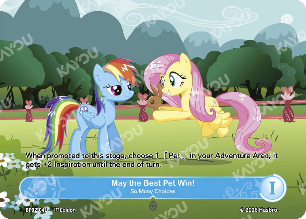 May the Best Pet Win! (BP02-C41) [Discord]