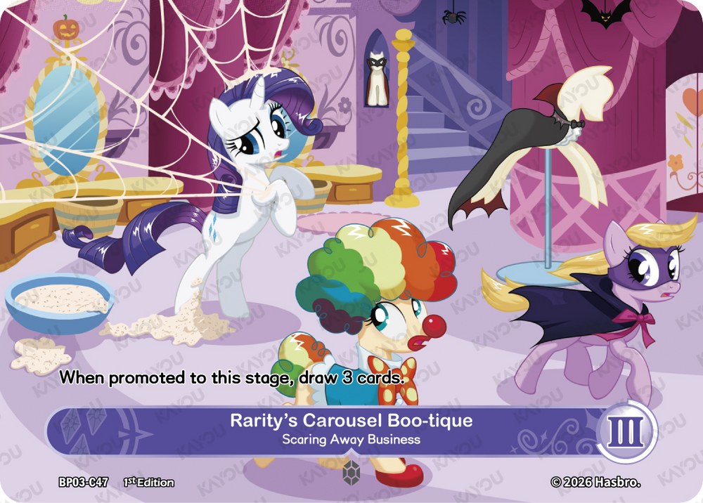 Rarity's Carousel Boo-tique (BP03-C47) [Nightmare Night]