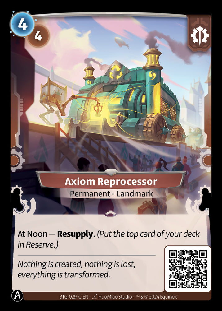 Axiom Reprocessor (BTG-029-C) (PHYSICAL)