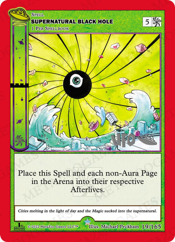 Supernatural Black Hole [Cryptid Nation: UFO First Edition Spoiler Pack]