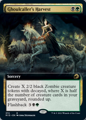 Ghoulcaller's Harvest (Extended Art) [Innistrad: Midnight Hunt]