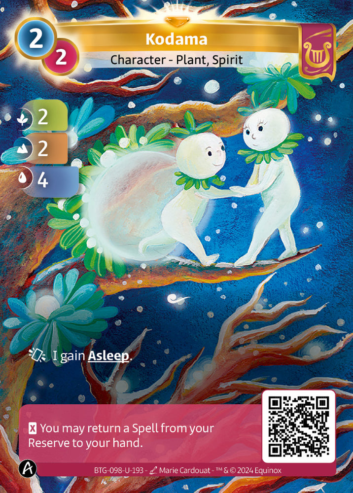 Kodama (BTG-098-U-193) (DIGITAL) (KS ALT ART) (UNIQUE) (FOIL)