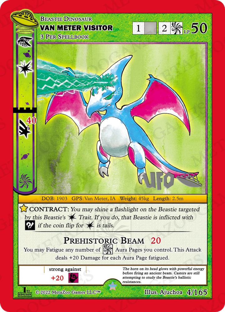 Van Meter Visitor [Cryptid Nation: UFO First Edition Spoiler Pack]