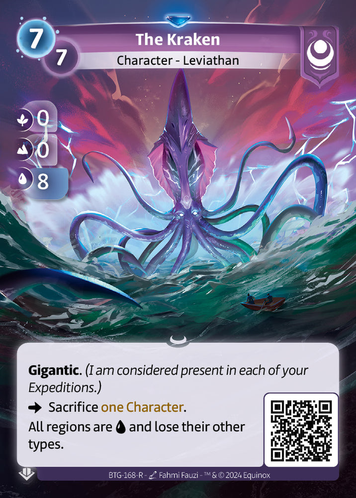 The Kraken (BTG-168-R) (PHYSICAL)