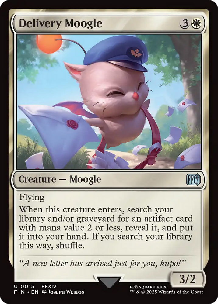 Delivery Moogle [FINAL FANTASY]