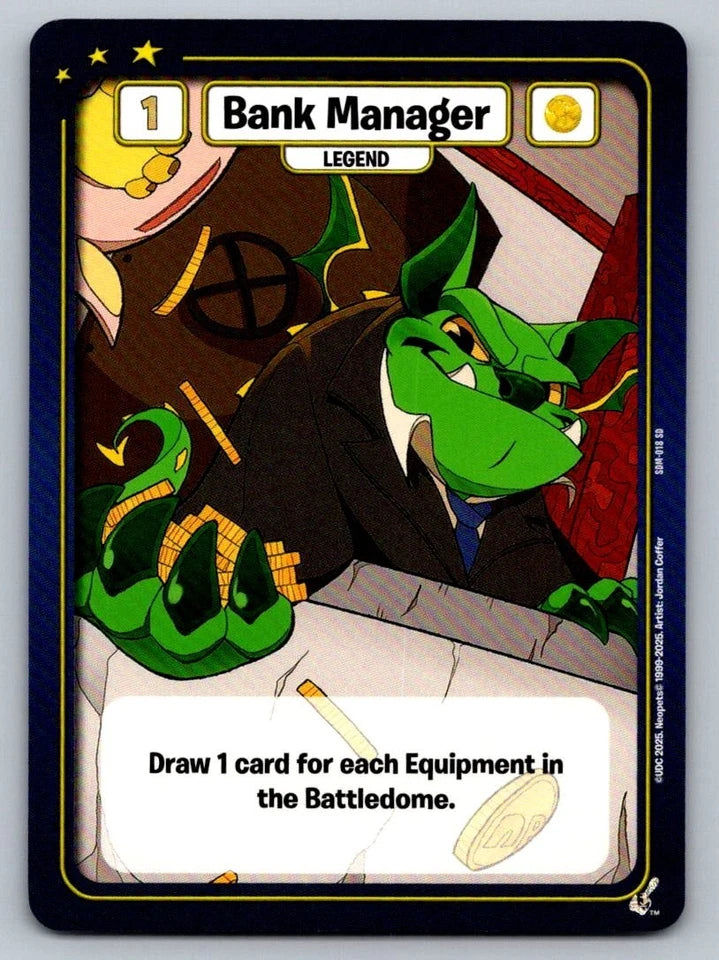 Bank Manager [Meridell Starter Deck]