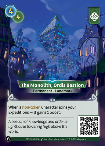 The Monolith, Ordis Bastion (BTG-149-F) (PHYSICAL)