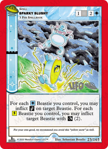 Sparky Slushy [Cryptid Nation: UFO First Edition Spoiler Pack]