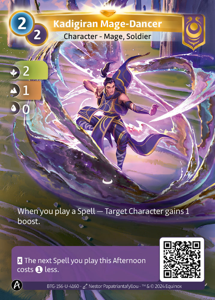 Kadigiran Mage-Dancer (BTG-156-U-4160) (DIGITAL) (UNIQUE)