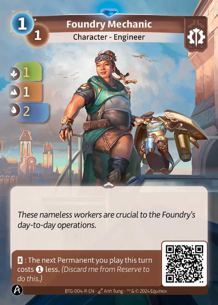 Foundry Mechanic (BTG-004-R) (DIGITAL) (KS ALT ART)