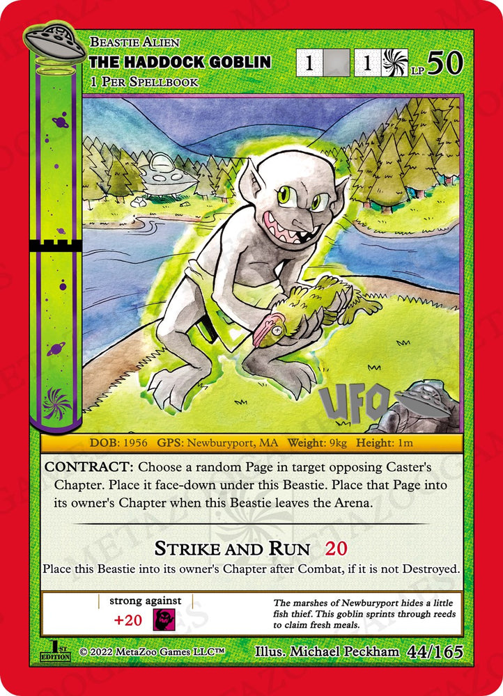 The Haddock Goblin [Cryptid Nation: UFO First Edition Spoiler Pack]