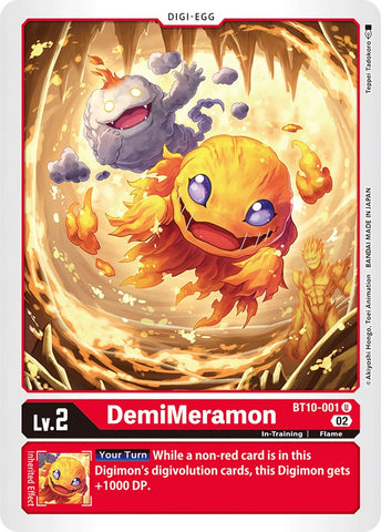 Demimeramon [BT10-001] [Xros Encounter]