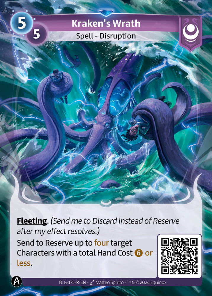 Kraken's Wrath (BTG-175-R) (PHYSICAL)