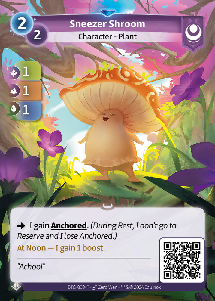 Sneezer Shroom (BTG-099-F) (PHYSICAL)