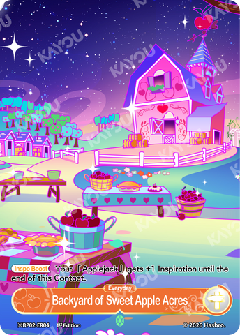 Backyard of Sweet Apple Acres (※BP02-ER04-N Night Alternate Art) [Discord]