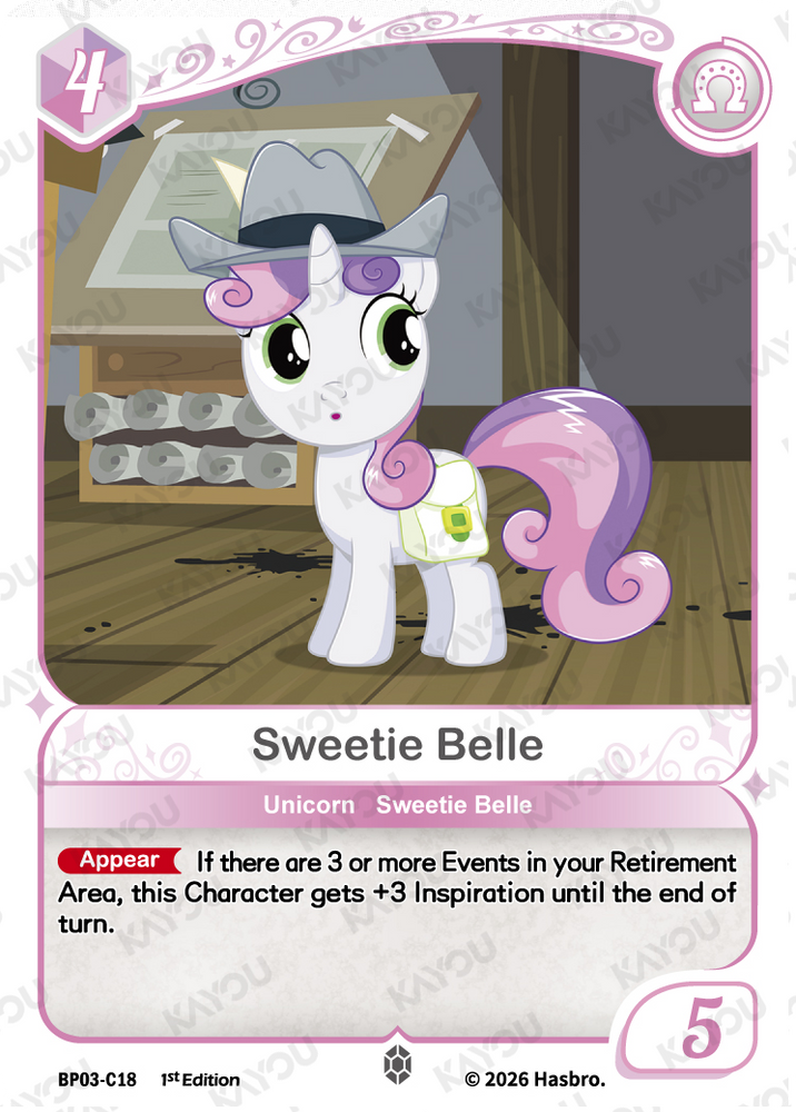 Sweetie Belle (BP03-C18) [Nightmare Night]