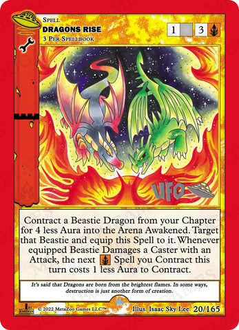 Dragons Rise [Cryptid Nation: UFO First Edition Spoiler Pack]