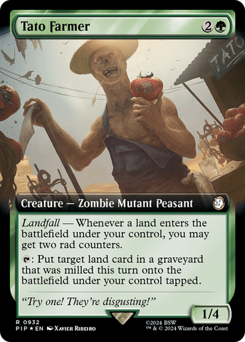 Tato Farmer (Extended Art) (Surge Foil) [Fallout]