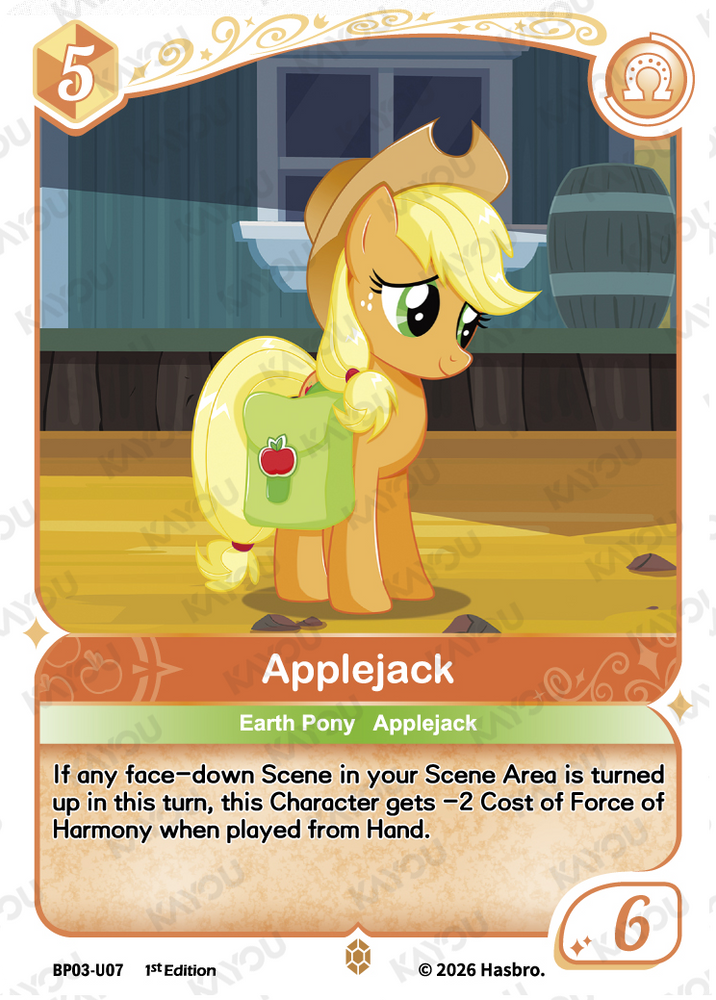 Applejack (BP03-U07) [Nightmare Night]