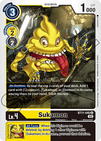 Sukamon [BT11-040] [Dimensional Phase]