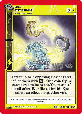 Static Hault [Cryptid Nation: UFO First Edition Spoiler Pack]