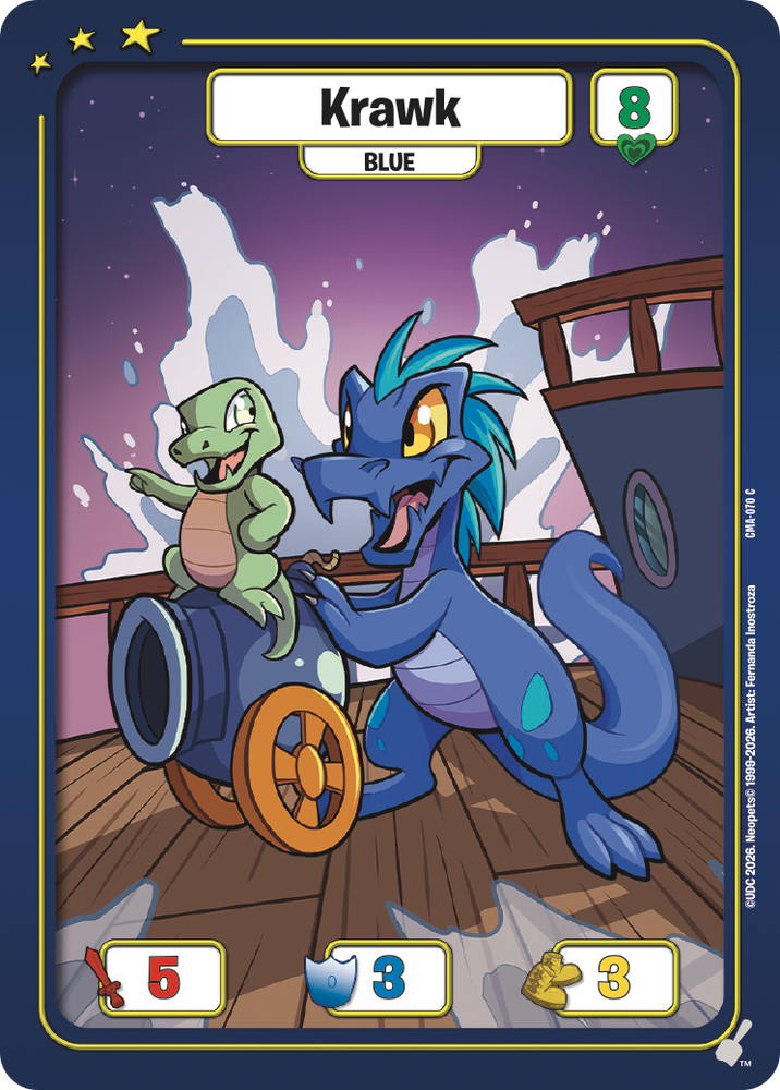 Krawk (Blue) [Curse of Maraqua]