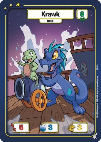 Krawk (Blue) [Curse of Maraqua]