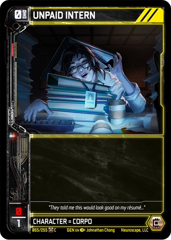 Unpaid Intern (65/255) [Genesis Unlimited]