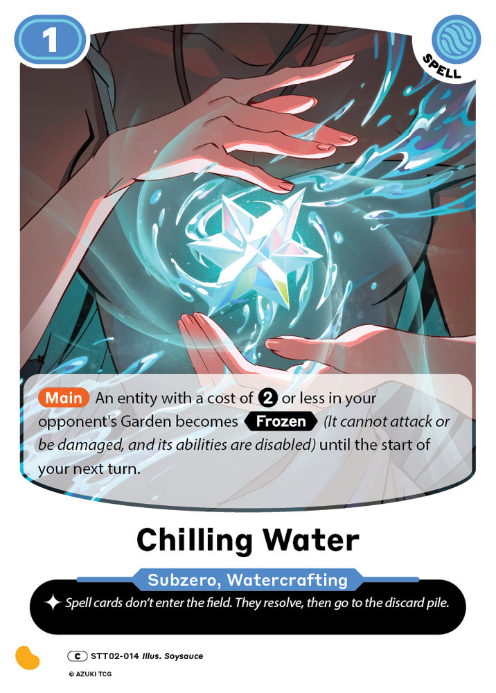 Chilling Water (STT 014) [Starter Deck 2]