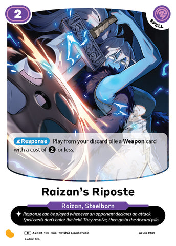 Raizan's Riposte (AZK 100) [Gates Awakened]