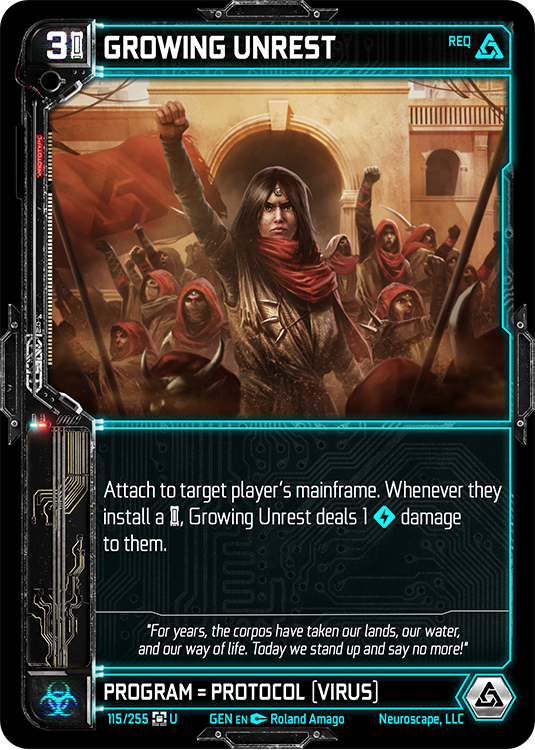 Growing Unrest (115/255) [Genesis Unlimited]